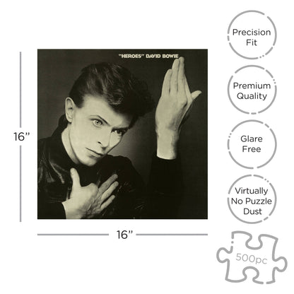 David Bowie Heroes Jigsaw Puzzle (500 Pieces)
