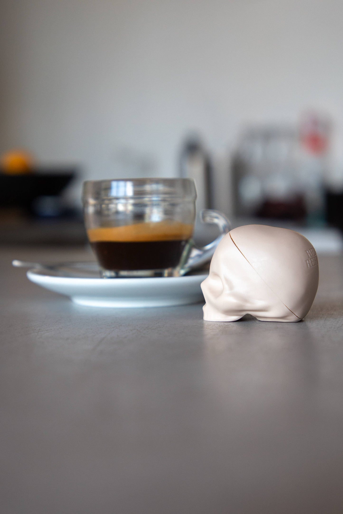 Cream Skull Lip Balm 100% Natural (Espresso)