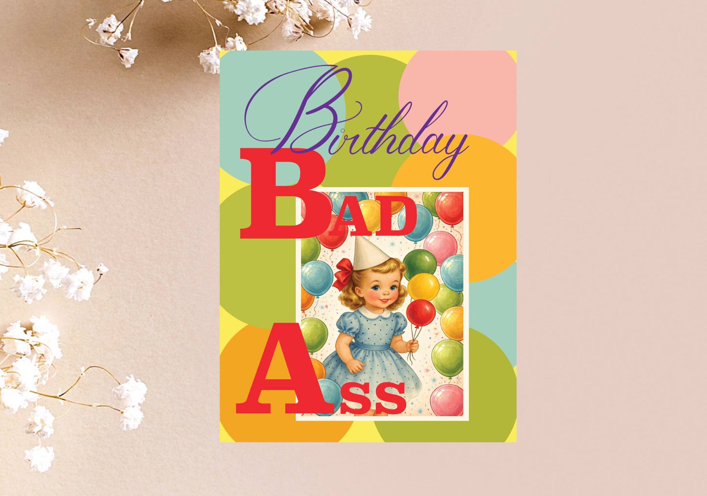 Birthday Bad Ass Card