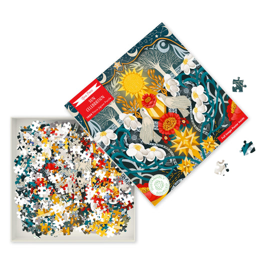 Sustainable Puzzle | Nina Pace Sun Celebration (1000 Pieces)