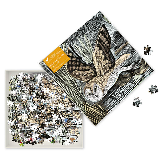 Sustainable Puzzle | Angela Harding Marsh Owl (1000 Pieces)