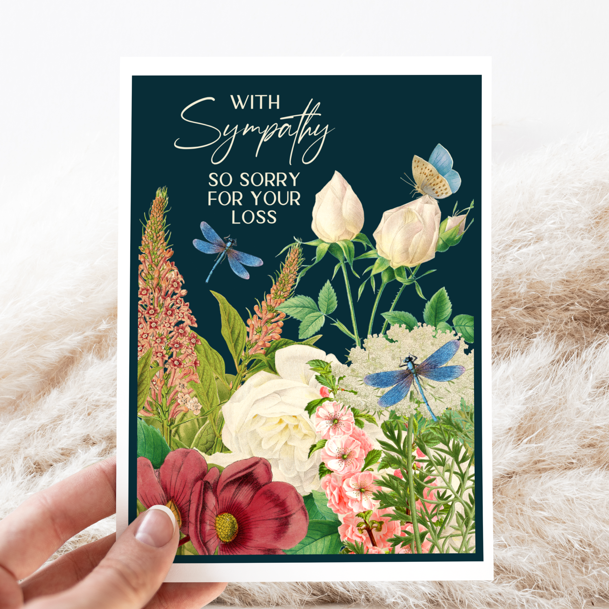 With Sympathy Card