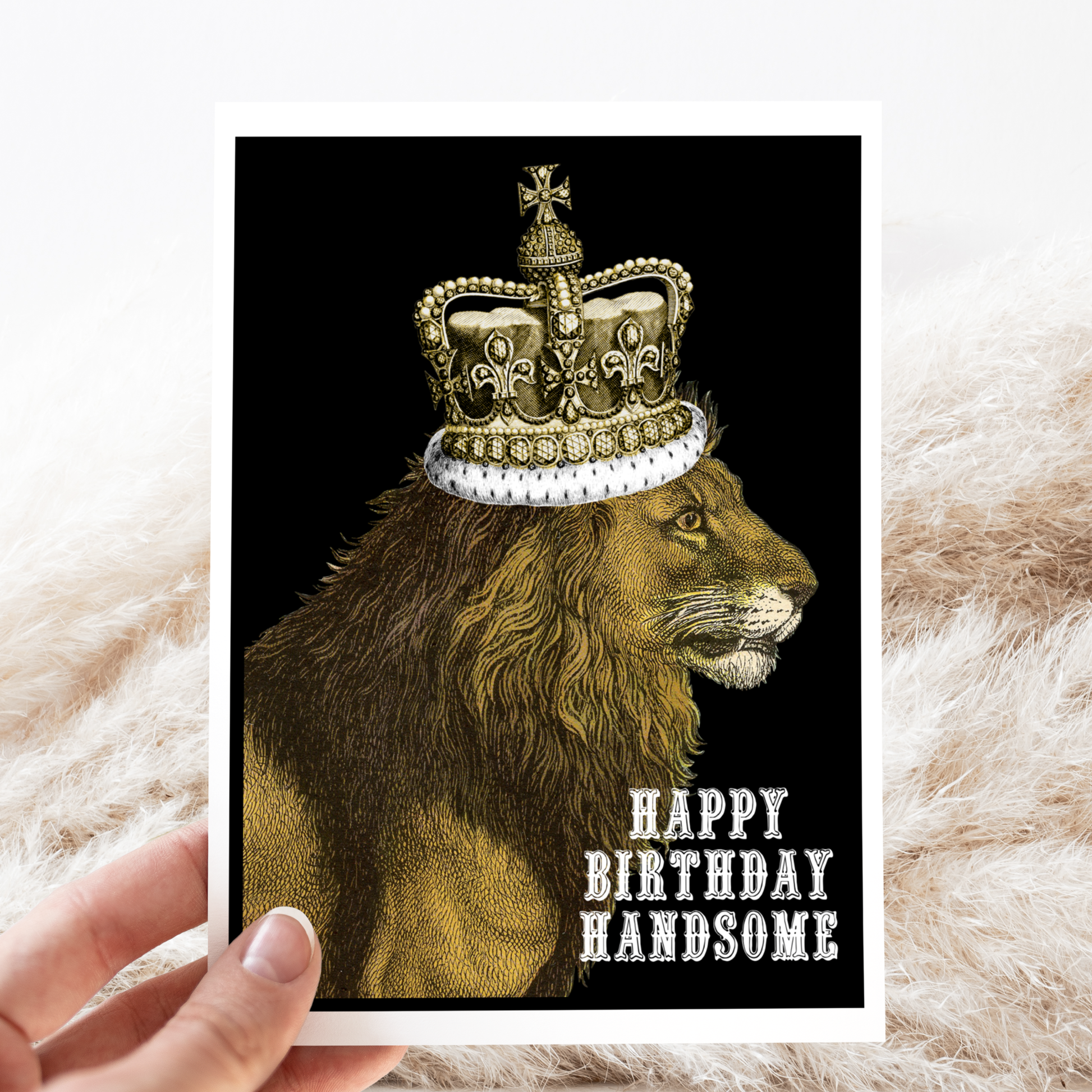 Happy Birthday Handsome Card