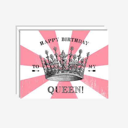 Birthday Queen | Vintage Birthday Card