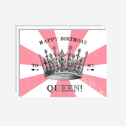 Birthday Queen | Vintage Birthday Card