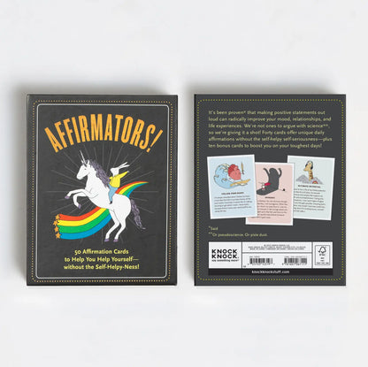 Affirmators! 50 Affirmation Cards Deck
