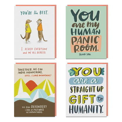 Friendship and Encouragement Cards, Box of 8 Assorted