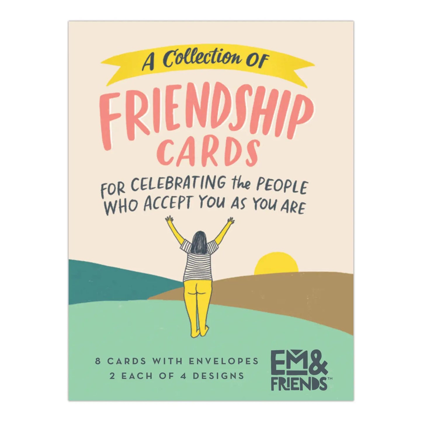 Friendship and Encouragement Cards, Box of 8 Assorted