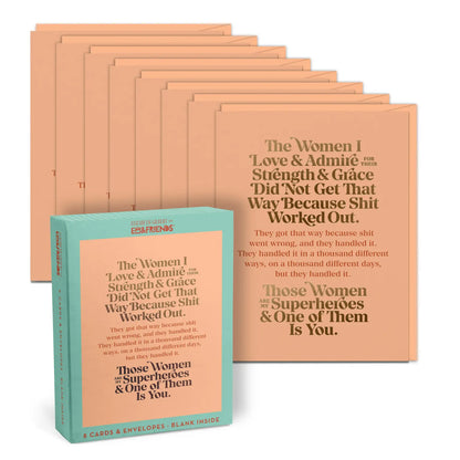 Elizabeth Gilbert Women I Love & Admire Encouragement Cards (Box of 8)