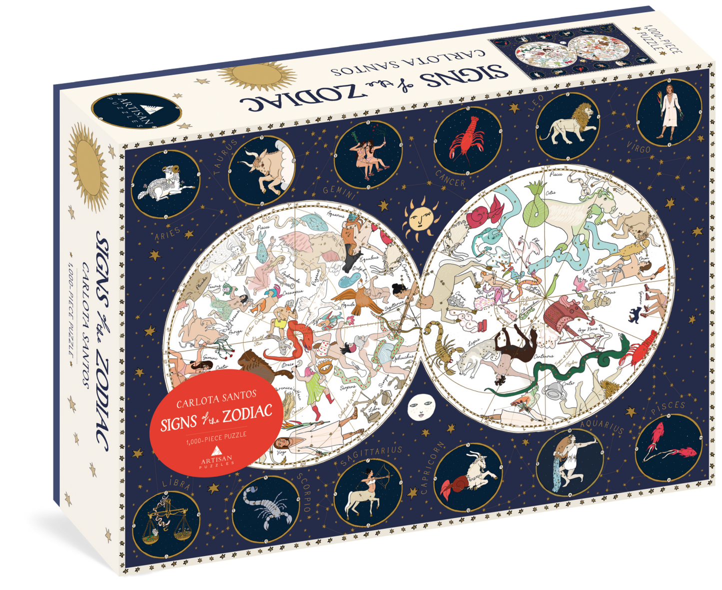 Signs of the Zodiac 1,000-Piece Puzzle