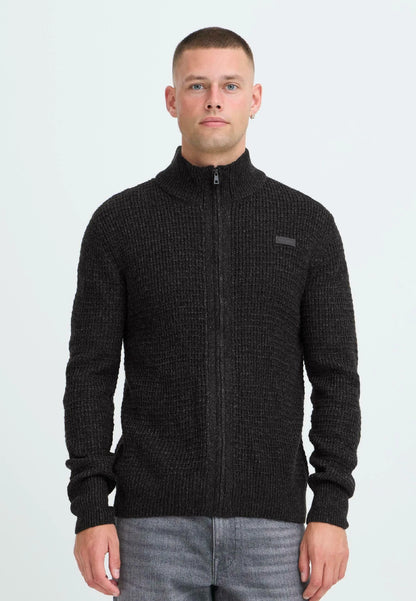 Bhpattix Zip Cardigan - Charcoal Grey