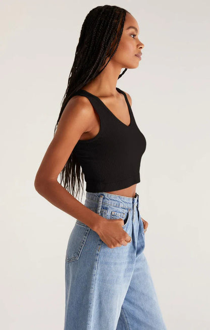 Effortless Seamless Tank (Black)