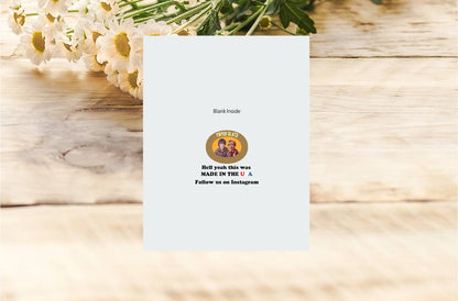 Queen Of Chaos Birthday Card