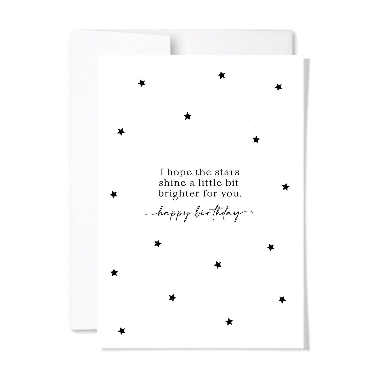 Birthday Star Card