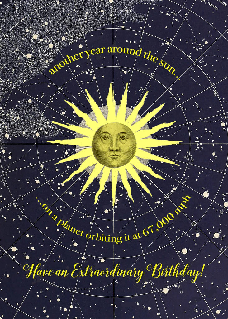 Another Year Around The Sun Card