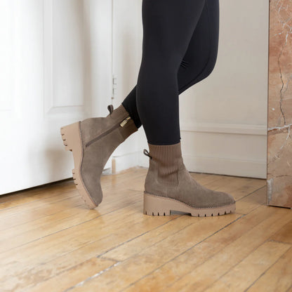Delta Boot (Dark Taupe)