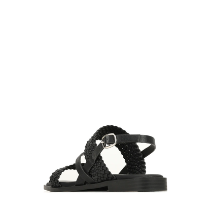 Basquet Sandal (Black)