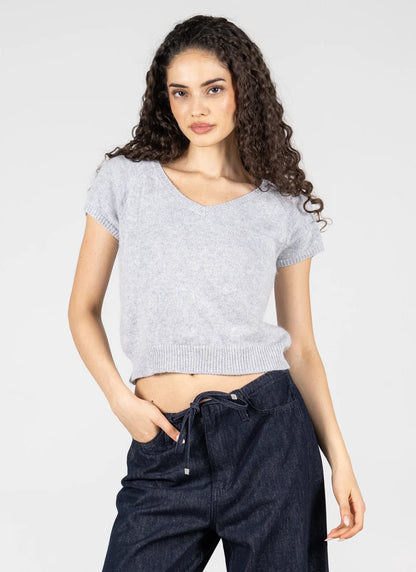 C'est Moi Giselle Sweater (Heather Grey)