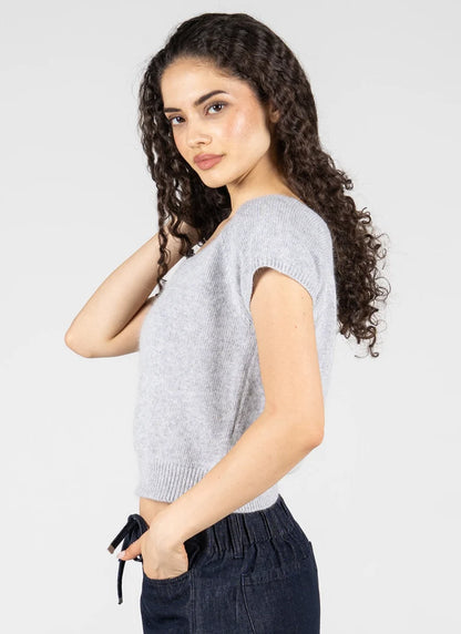 C'est Moi Giselle Sweater (Heather Grey)