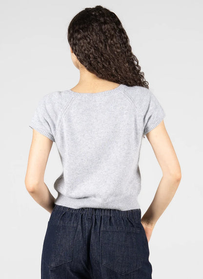 C'est Moi Giselle Sweater (Heather Grey)