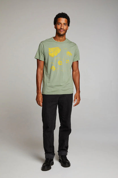 Chaser Beatles Rubber Soul Tee (Sea)