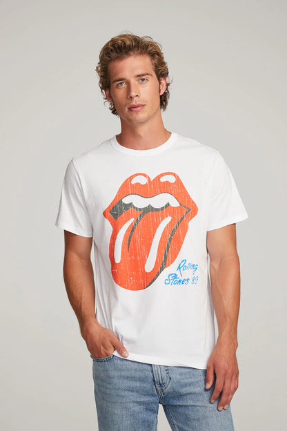 Chaser Rolling Stones Steel Wheels Tee (White)