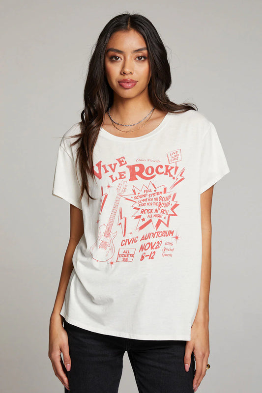 Chaser Vive Le Rock Tee