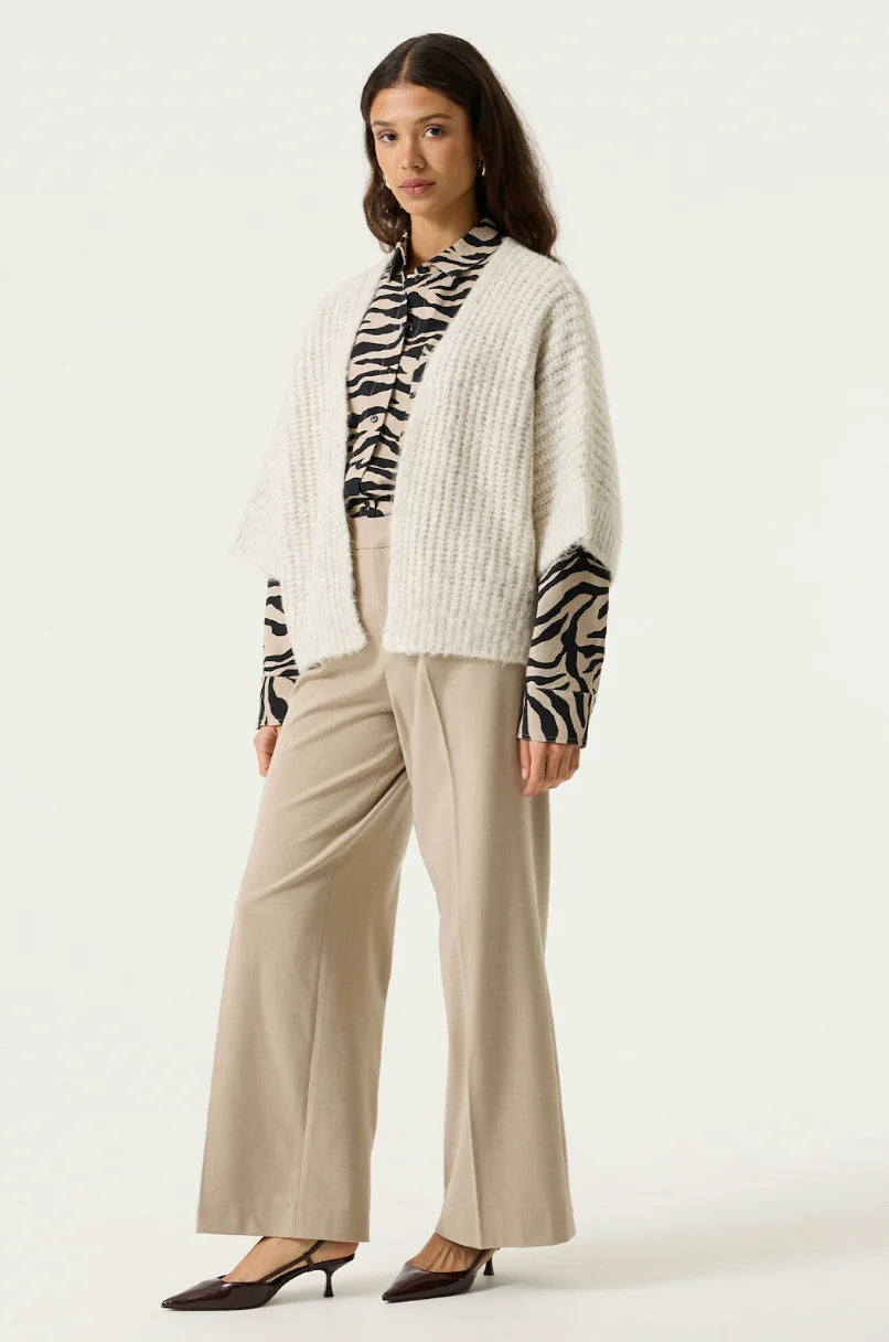 Hazel Open Cardigan (Sand Melee)