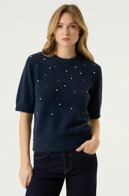 Bey Sweater (Sapphire Mist)