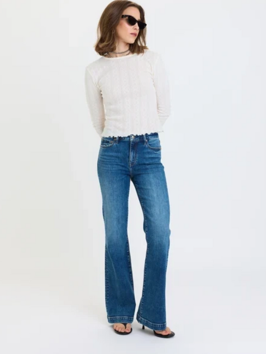 The Heartbreaker Mid Rise Flare (Dusk) (Pre-Order)