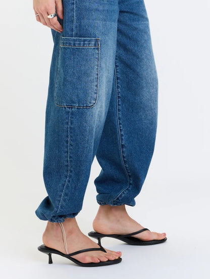 Mirage Mid Rise Cargo Harem (Snap) (Pre-Order)