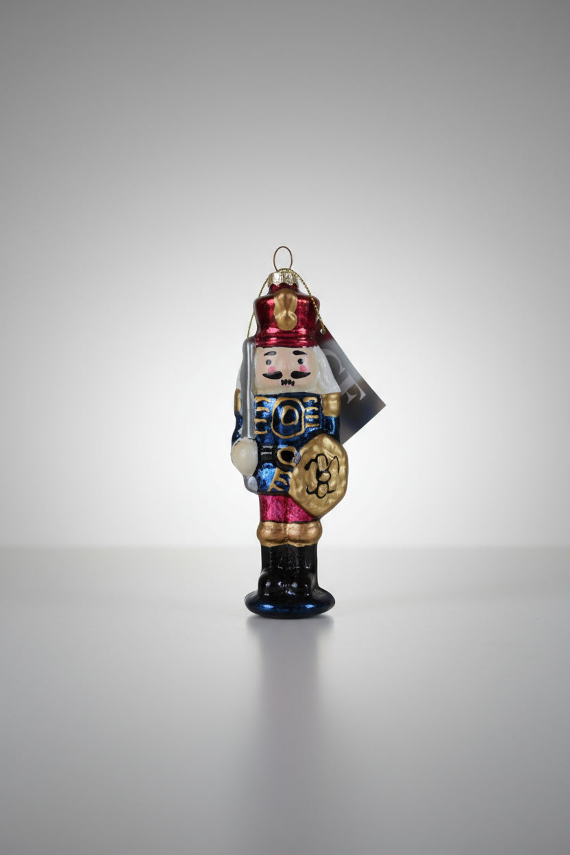 Nutcracker Glass Ornament