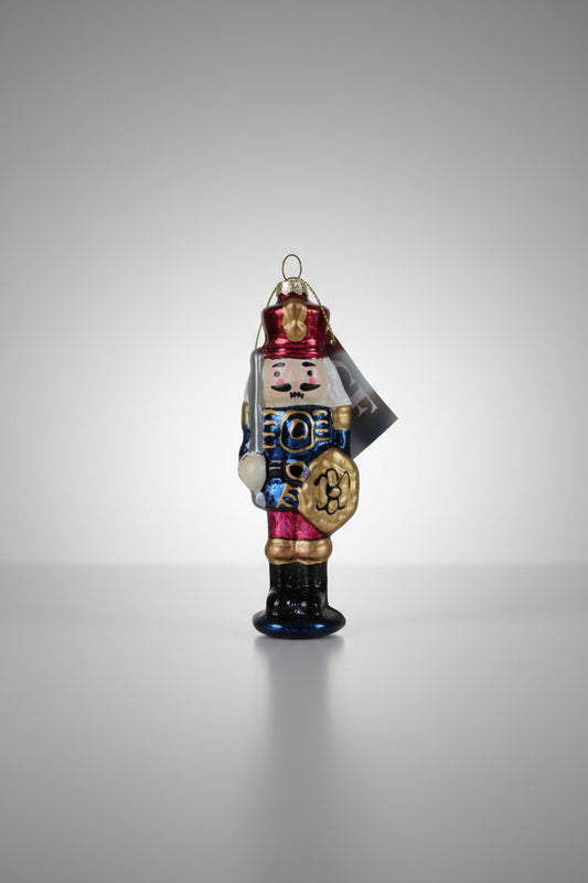 Nutcracker Glass Ornament