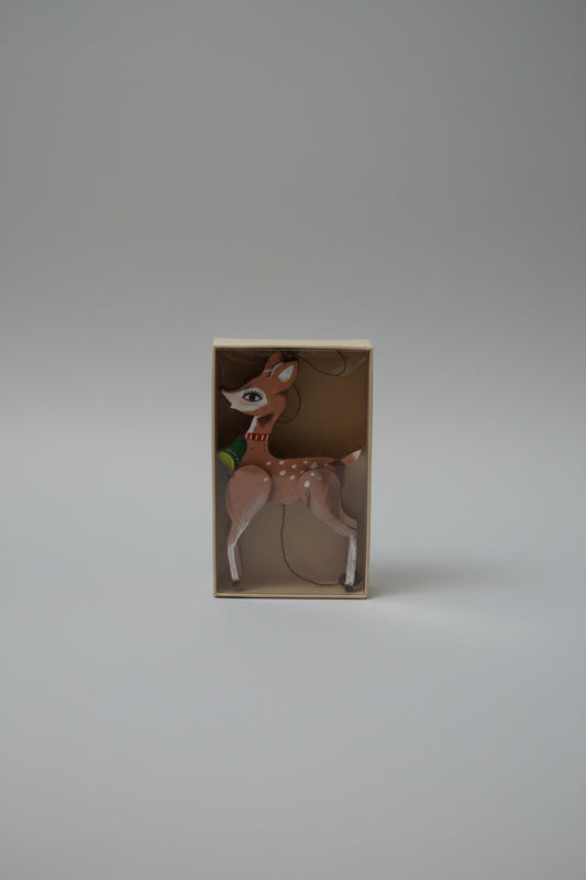 Paper Deer Pull Ornament