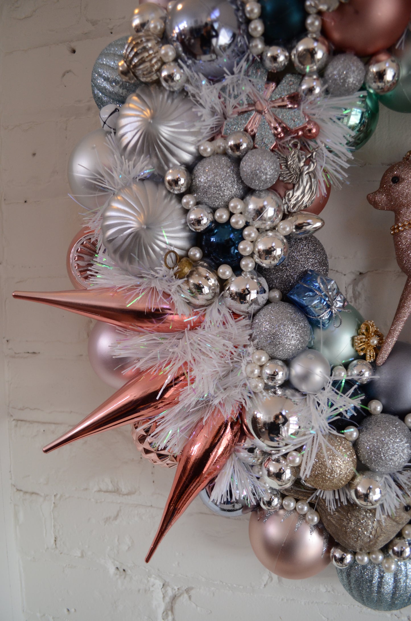 Woodland Cluster Wreath with Deer