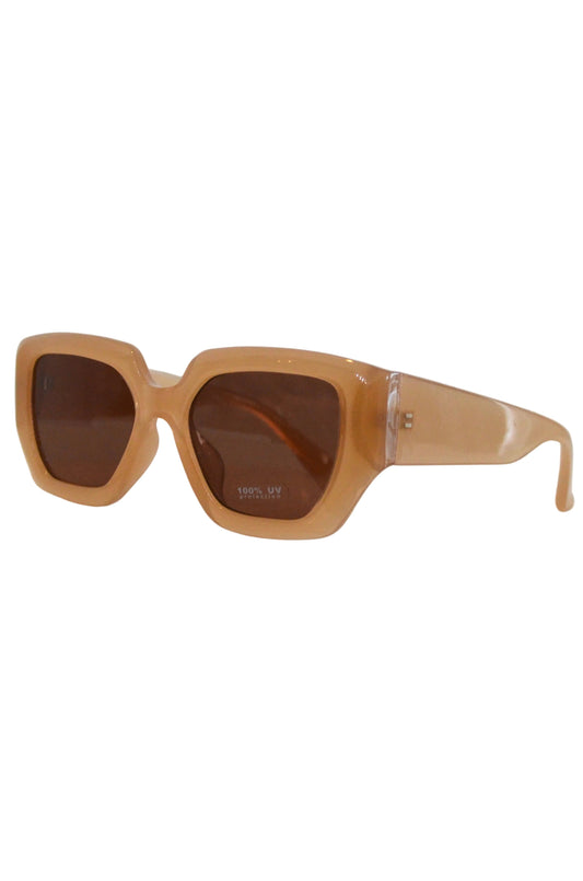 Iasofia Sunglasses (Peach Beige)