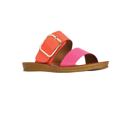 Los Cabos Doti Sandal (Pink & Orange)