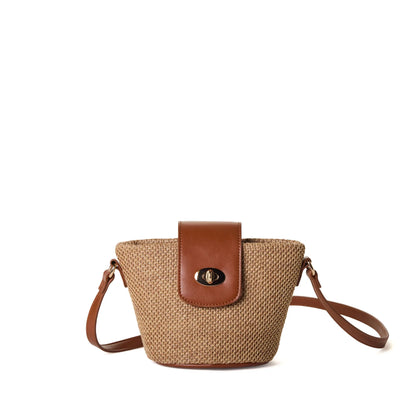Emma Crossbody Woven Bag
