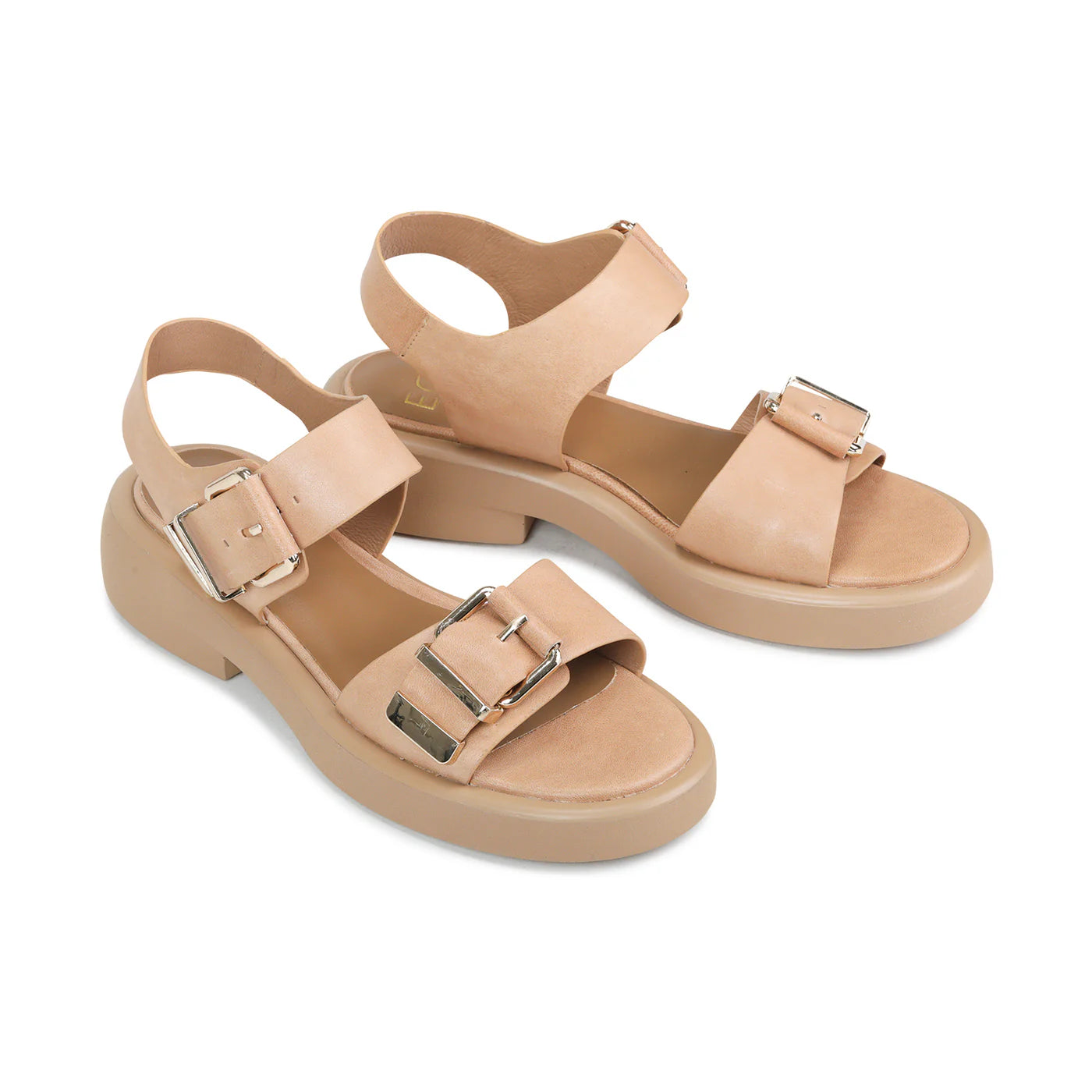 EOS Ele Platform Sandal (Tan)
