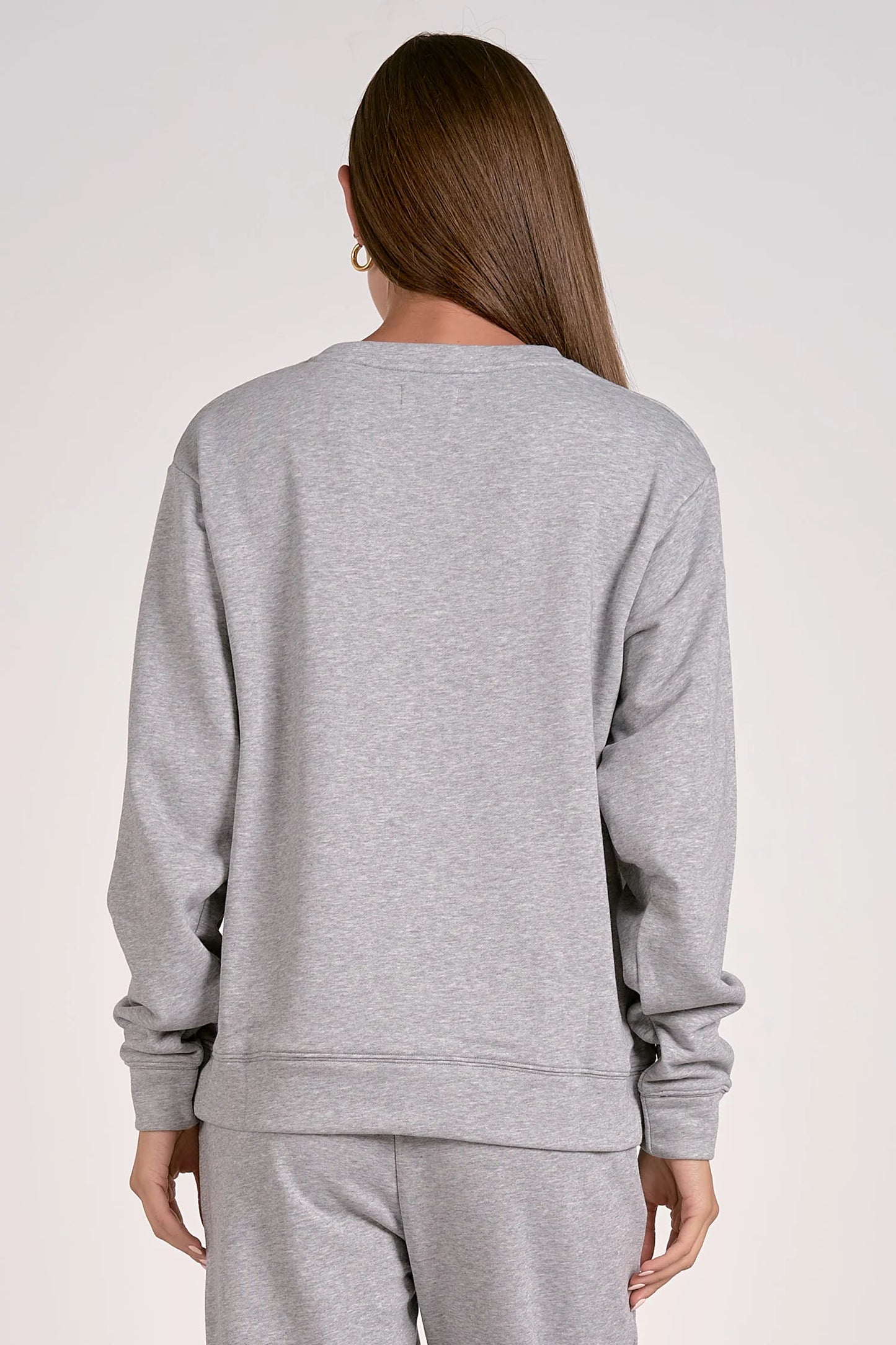 Amour Crewneck Sweater (Grey)