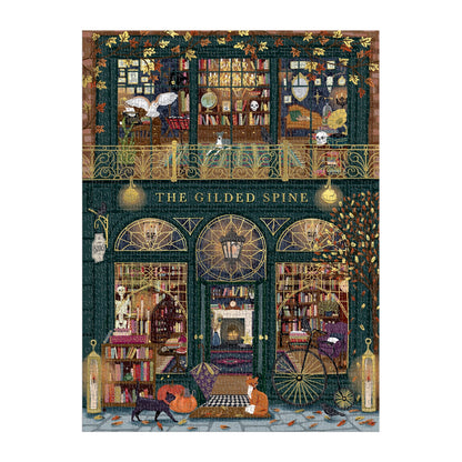 The Gilded Spine 1000-Piece Foil Puzzle - image 3