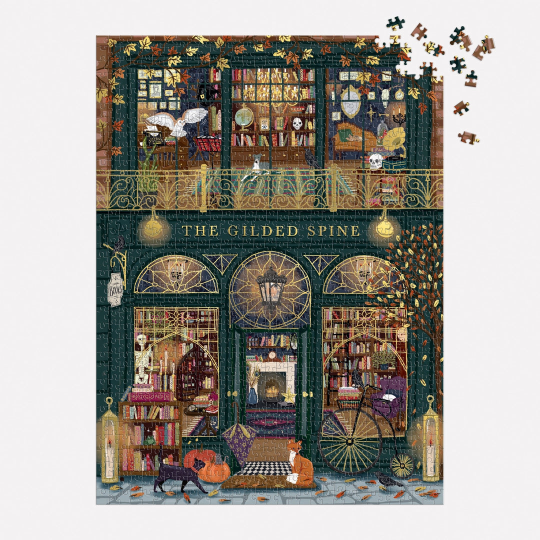The Gilded Spine 1000-Piece Foil Puzzle - image 4