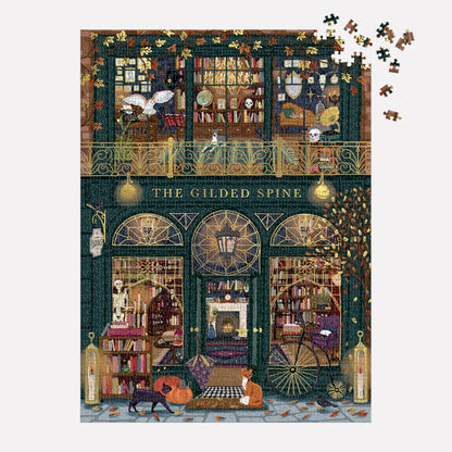 The Gilded Spine 1000-Piece Foil Puzzle - image 4