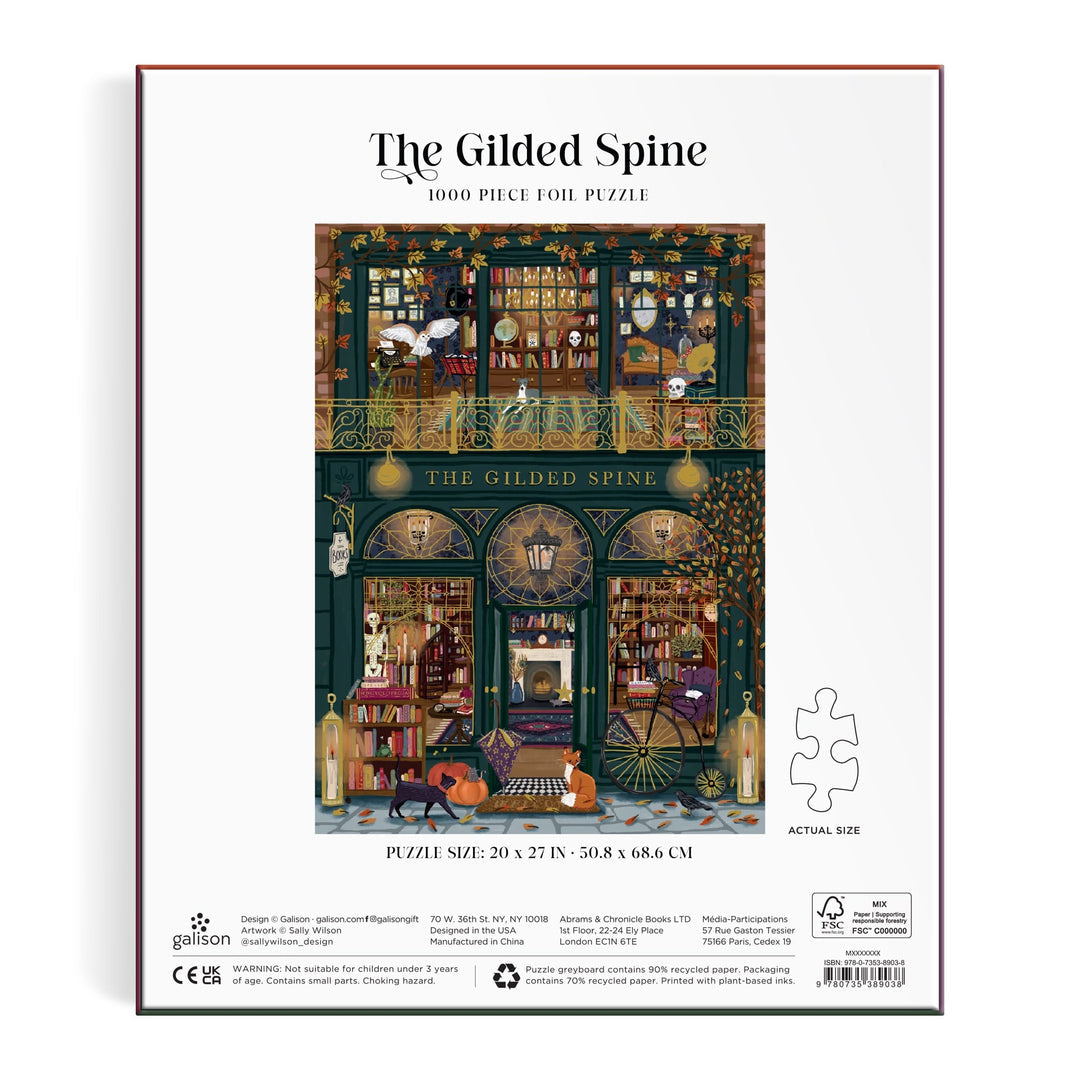 The Gilded Spine 1000-Piece Foil Puzzle - image 5