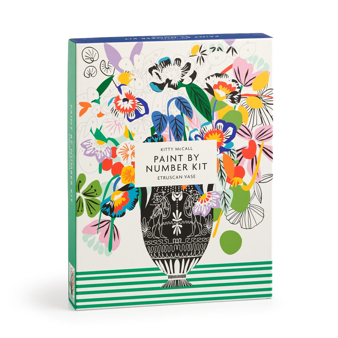 Kitty McCall Etruscan Vase 9 x 12 Paint By Number Kit