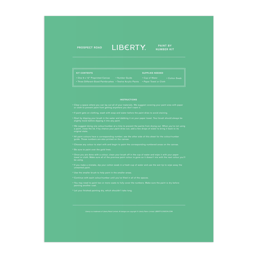 Liberty Prospect Road 9 x 12 Paint By Number Kit - image 5