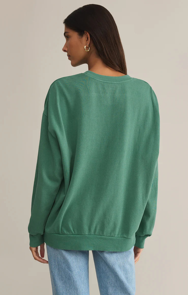 Sail Away Sweatshirt (Botanical Green)