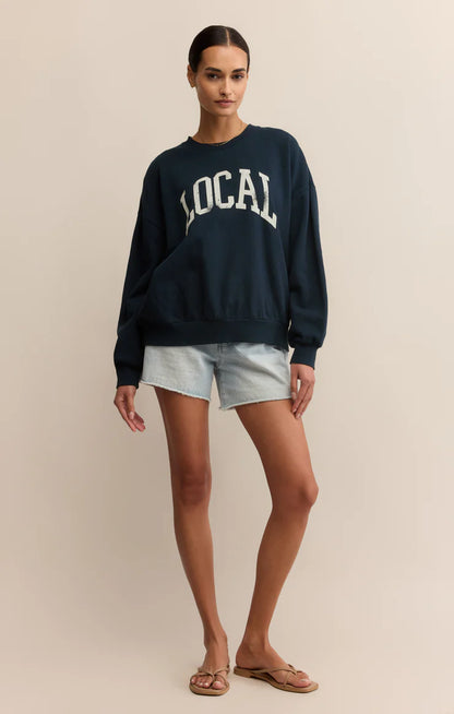 Local Sunday Crew Sweatshirt (Navy)