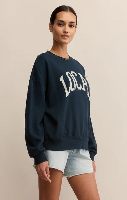 Local Sunday Crew Sweatshirt (Navy)