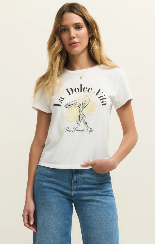 Dolce Tourist Tee (Salt)